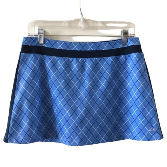C9 by Champion Pants - C9 By Champion Women's Performance Blue Printed Tennis Golf Skort Size Large